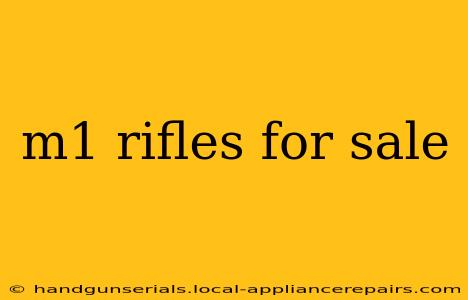 m1 rifles for sale