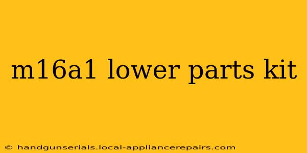 m16a1 lower parts kit