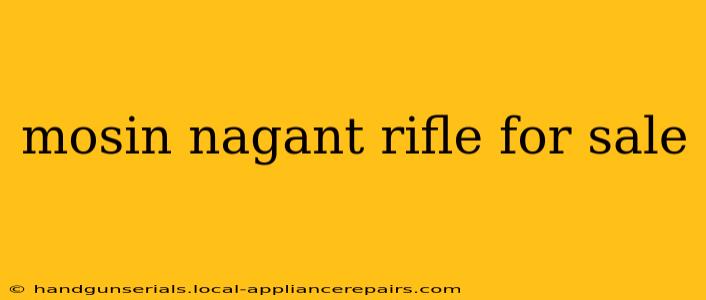 mosin nagant rifle for sale