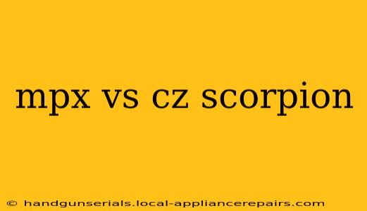 mpx vs cz scorpion