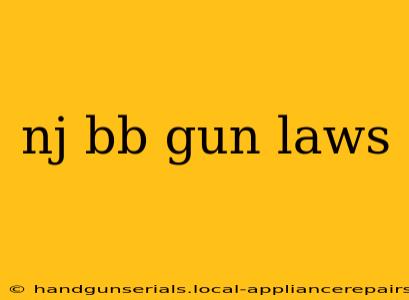 nj bb gun laws