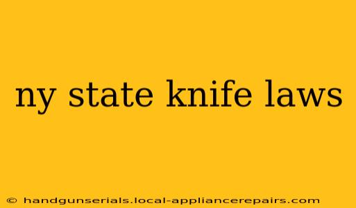 ny state knife laws