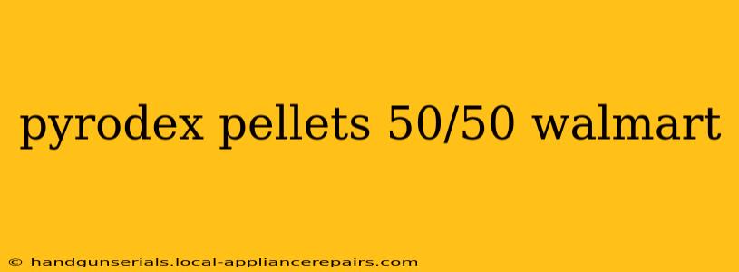 pyrodex pellets 50/50 walmart