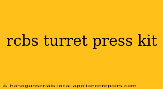 rcbs turret press kit