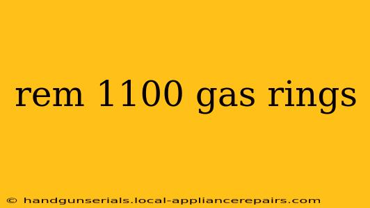 rem 1100 gas rings