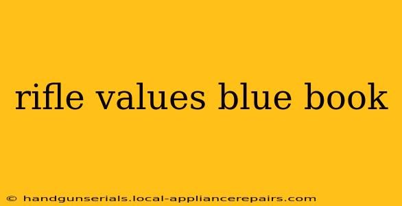 rifle values blue book