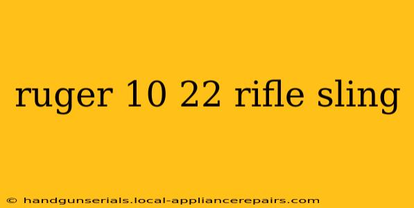 ruger 10 22 rifle sling