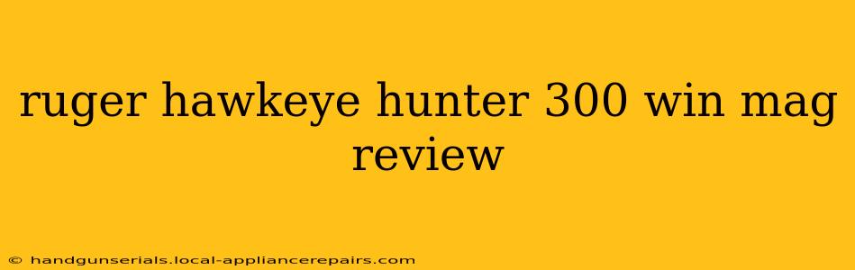 ruger hawkeye hunter 300 win mag review