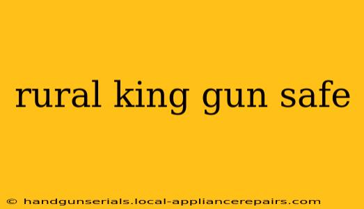 rural king gun safe