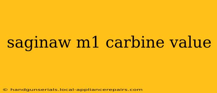 saginaw m1 carbine value