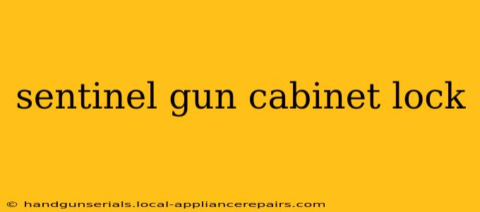 sentinel gun cabinet lock