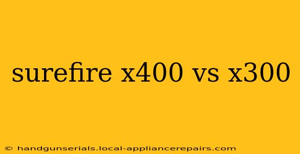 surefire x400 vs x300