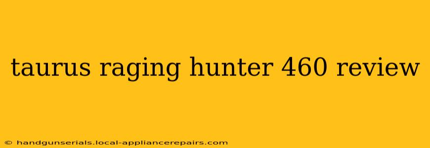 taurus raging hunter 460 review