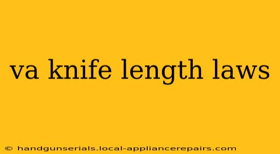 va knife length laws