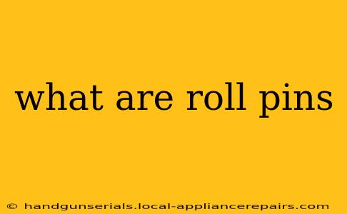 what are roll pins